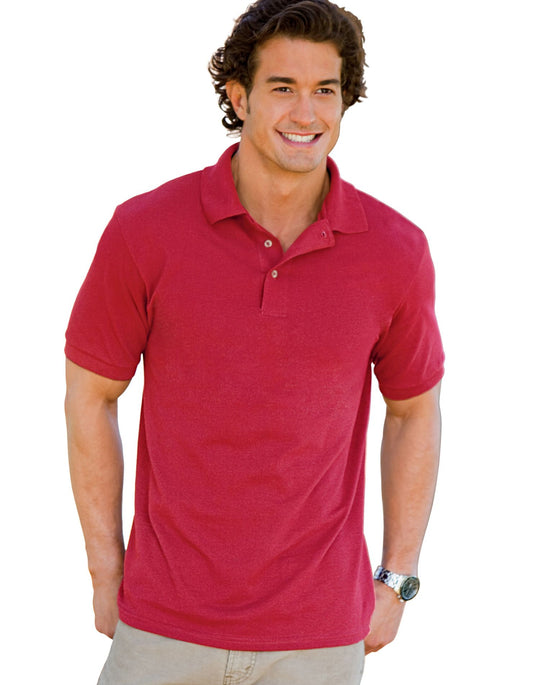 Hanes Men's 7 oz STEDMAN Cotton Pique Polo