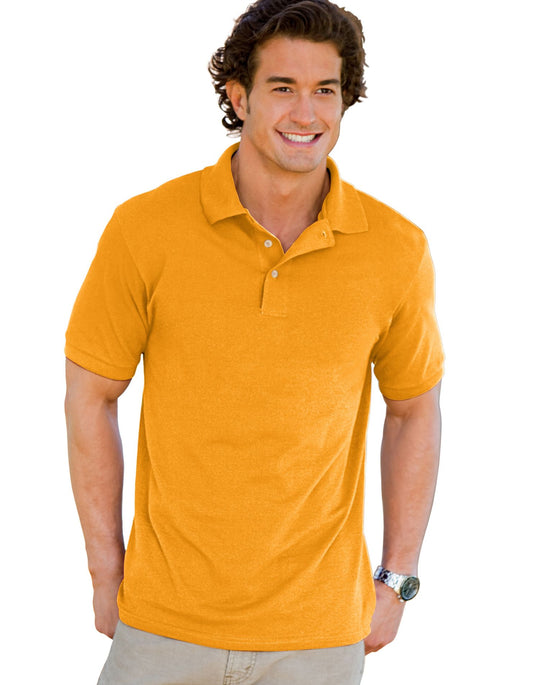 Hanes Men's 7 oz STEDMAN Cotton Pique Polo