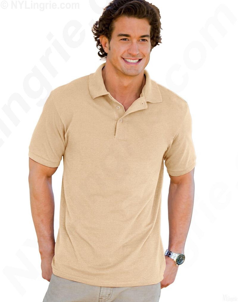 Hanes Men's 7 oz STEDMAN Cotton Pique Polo