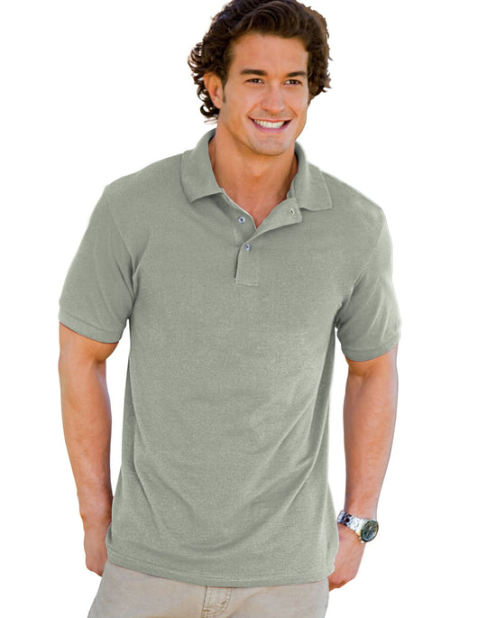 Hanes Men's 7 oz STEDMAN Cotton Pique Polo