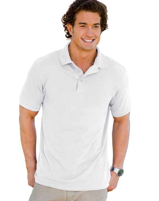 Hanes Men's 7 oz STEDMAN Cotton Pique Polo