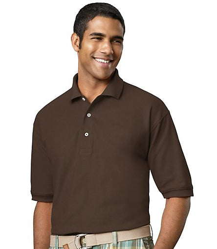 Outer Banks Mens Egyptian Diamond Knit Polo