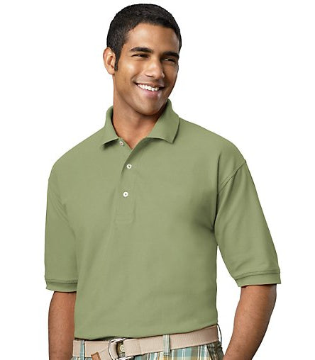 Outer Banks Mens Egyptian Diamond Knit Polo