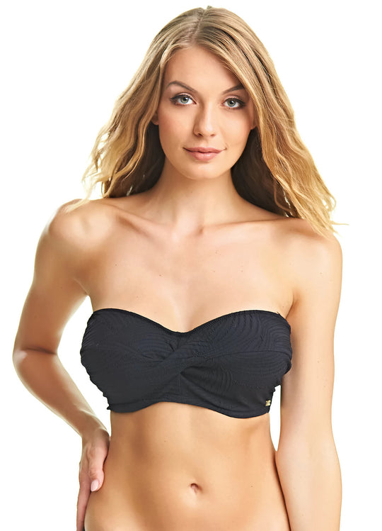 Fantasie Womens Ottawa Underwire Twist Multiway Bandeau Bikini Top