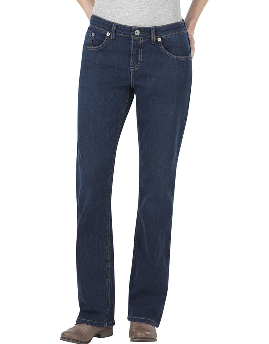 Dickies Womens Relaxed Bootcut Denim Jeans