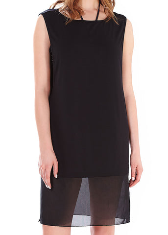 Freya Womens Firestar Jersey Dress with Sheer Panels