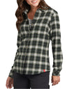 Dickies Womens Long Sleeve Plaid Shirt