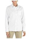 Dickies Womens Long Sleeve Stretch Poplin Shirt