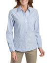 Dickies Womens Long Sleeve Stretch Oxford Shirt