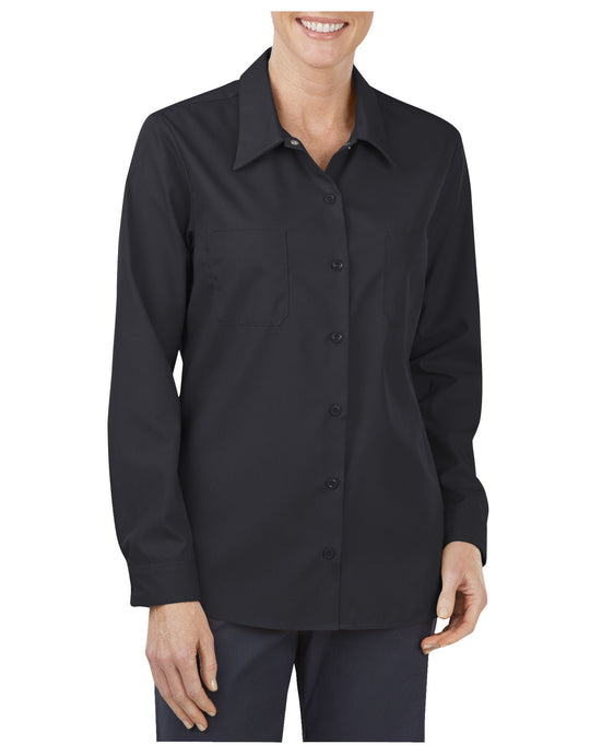 Dickies Womens Industrial Long Sleeve Work Shirt
