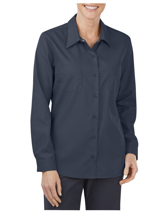Dickies Womens Industrial Long Sleeve Work Shirt