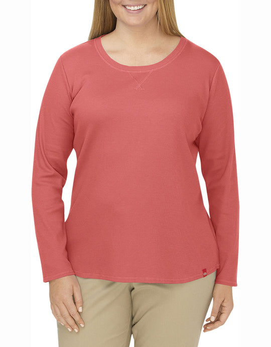 Dickies Womens Plus-Size Long Sleeve Stretch Thermal