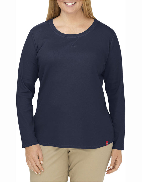 Dickies Womens Plus-Size Long Sleeve Stretch Thermal