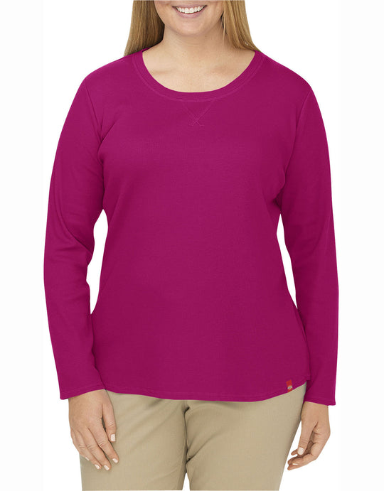 Dickies Womens Plus-Size Long Sleeve Stretch Thermal