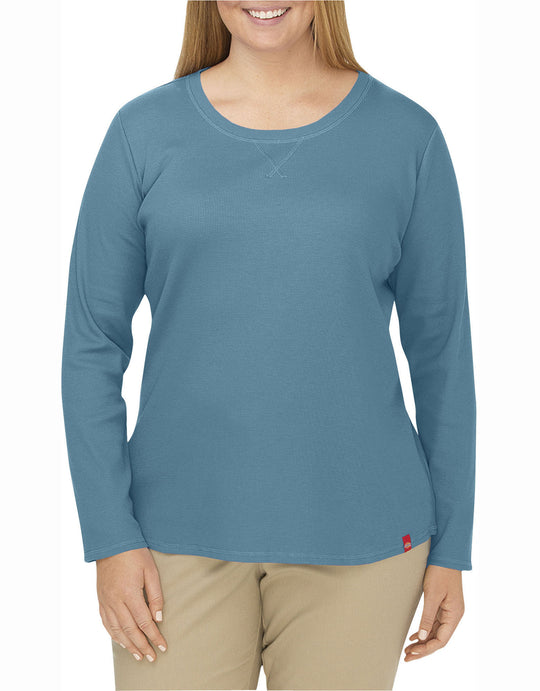 Dickies Womens Plus-Size Long Sleeve Stretch Thermal