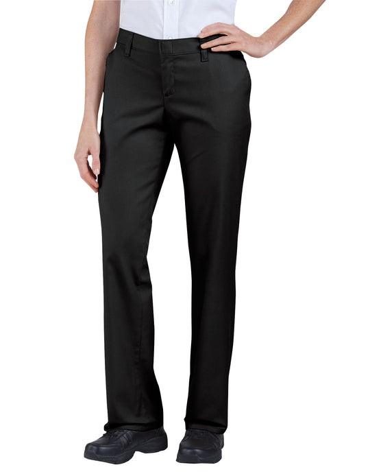 Dickies Womens Premium Relaxed Straight Flat Front Pants
