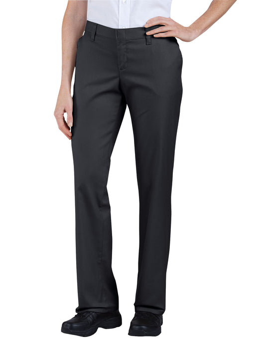 Dickies Womens Premium Relaxed Straight Flat Front Pants