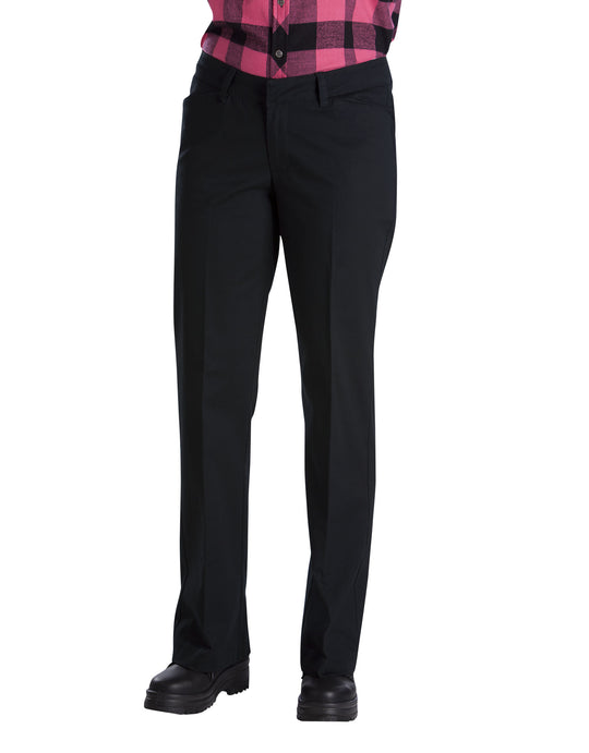 Dickies Womens Relaxed Straight Stretch Twill Pants