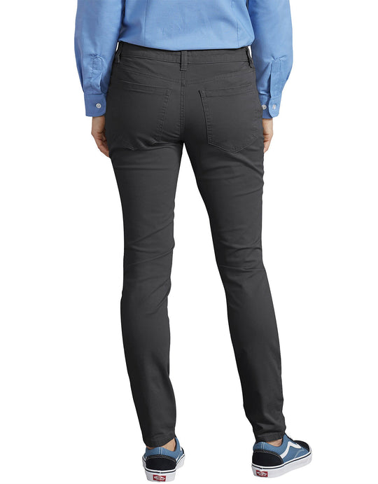 Dickies Womens Perfect Shape Skinny Twill 4-Pocket Pants