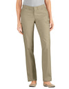 Dickies Womens Premium Curvy Straight Flat Front Pants