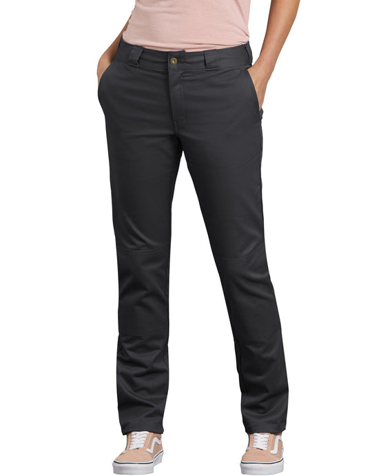Dickies Womens Slim Fit Double Knee Pants