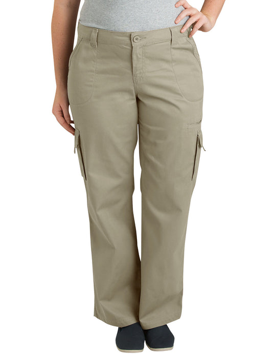 Dickies Womens Plus Size Relaxed Cargo Pants