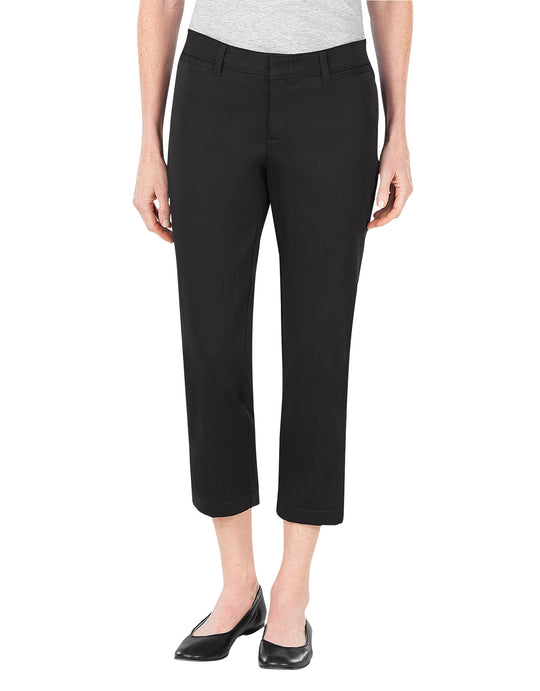 Dickies Womens Relaxed Fit Stretch Twill Capri