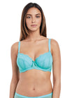 Freya Womens Fancies Underwire Padded Half Cup Bra