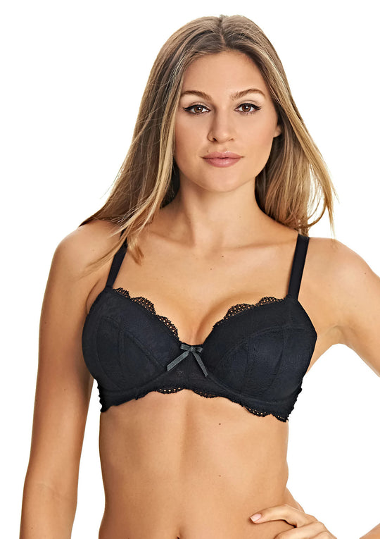 Freya Womens Fancies Underwire Padded Half Cup Bra