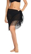 Freya Womens Macrame Swim Pareo Wrap