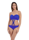 Freya Womens Macrame Padded Monokini