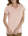 Dickies Womens Heritage Short Sleeve V-Neck Cuffed T-Shirt