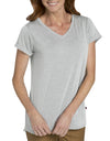 Dickies Womens Heritage Short Sleeve V-Neck Cuffed T-Shirt