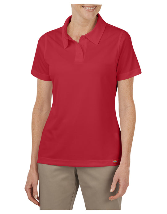 Dickies Womens Industrial Performance Short Sleeve Polo Shirt