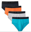 Fruit of the Loom Mens 4-Pack Breathable Micro Mesh Assorted Color Brief