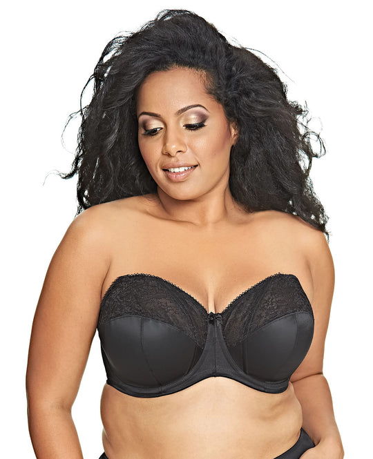Goddess Women`s Adelaide Plus-Size Underwire Strapless Bra