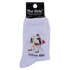 K. Bell Women`s Girl Crew Socks