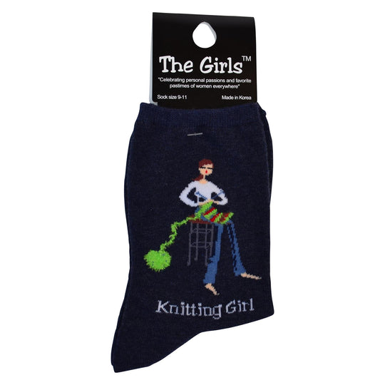 K. Bell Women`s Girl Crew Socks