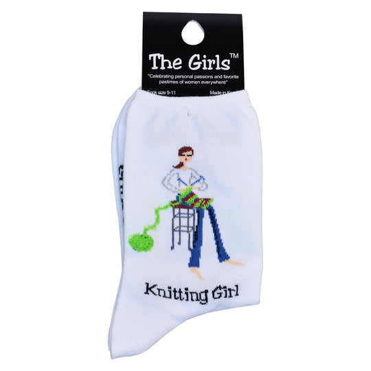 K. Bell Women`s Girl Crew Socks