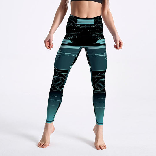 Geometric Pattern Digital Printing Sportswear