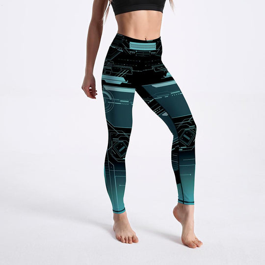 Geometric Pattern Digital Printing Sportswear