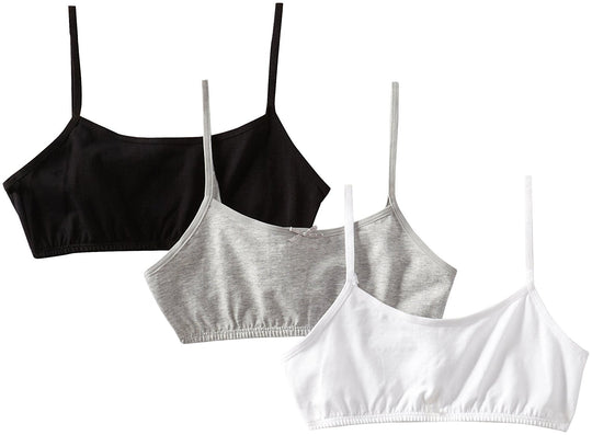 Maidenform Girls 3-Pack Crop Bra