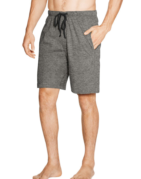 Hanes Mens X-Temp Brushed Performance Knit Shorts 2-Pack