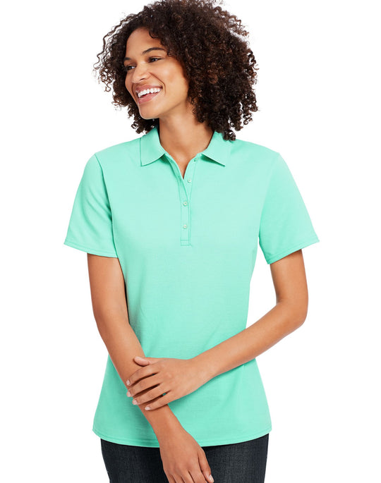 Hanes Womens X-Temp Fresh IQ Pique Polo