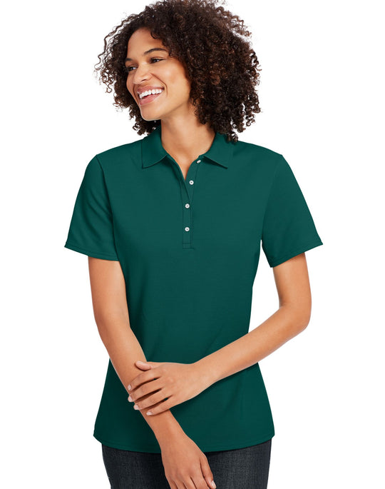 Hanes Womens X-Temp Fresh IQ Pique Polo