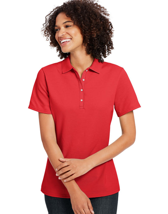 Hanes Womens X-Temp Fresh IQ Pique Polo