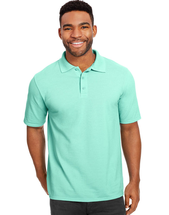 Hanes Men`s X-Temp Fresh IQ Pique Polo