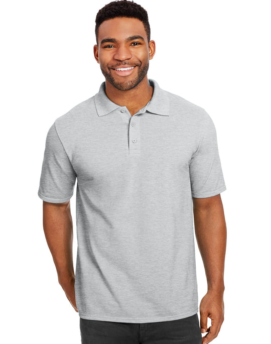 Hanes Men`s X-Temp Fresh IQ Pique Polo