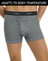 Hanes Men`s TAGLESS X-Temp Boxer Briefs with Comfort Flex Waistband 3-Pack