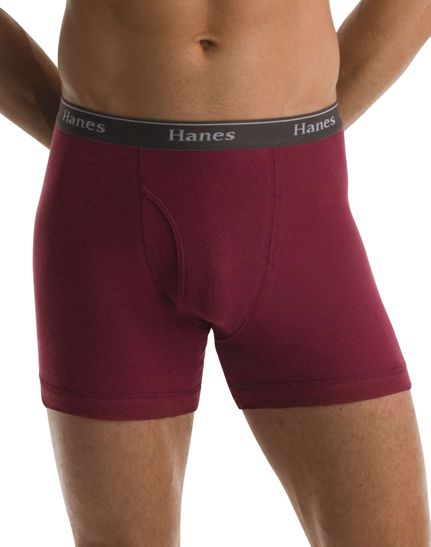 Hanes Men's Boxer Briefs with Comfort Flex Waist Band, 5 pack, Color May  Vary